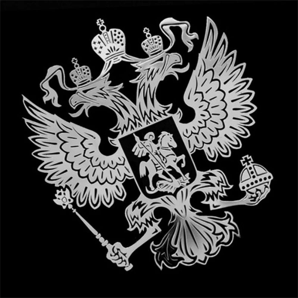 Металлический Герб Металлические Наклейки Россия Наклейка на Автомобиль 3D Наклейка на Автомобиль Наклейка на Телефон Наклейка на Автомобиль