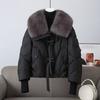 Fashion Winter Down Cotton Jacket Women's Cotton-Padded Thicken Warm Parkas Short Coat Female Casual Ladies Overwear