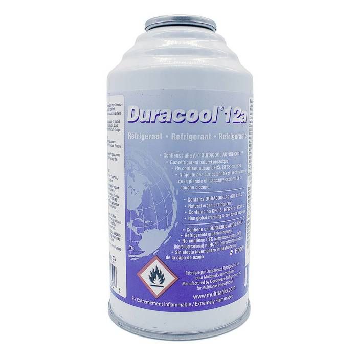 Банка Duracool 12a 170 г : экологичный хладагент для автокондиционера-