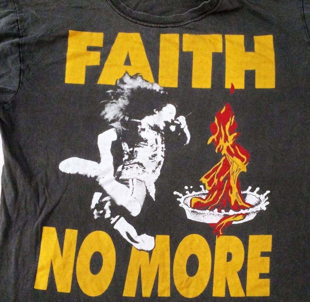 Футболка группы FAITH NO MORE Редкий дизайн Черная Унисекс Футболка Мужчины Женщины WA1251