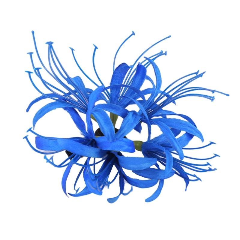 Элегантная Мода Большая Заколка для Волос с Цветком Биан, Головные Уборы для Женщин, Девушек, Нежная Боковая Заколка, Обручи для Волос, Аксессуары для Волос