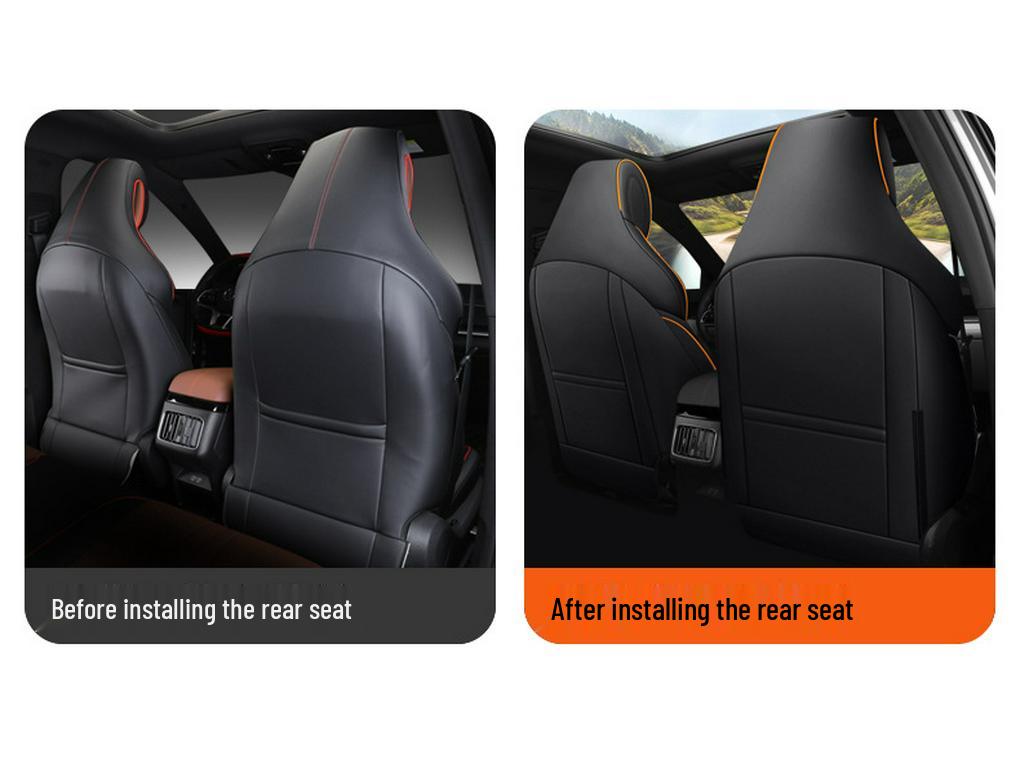 BYD Song PRO All-Season Leather Car Seat Cushion Set - Full Coverage for Five-Seat Models