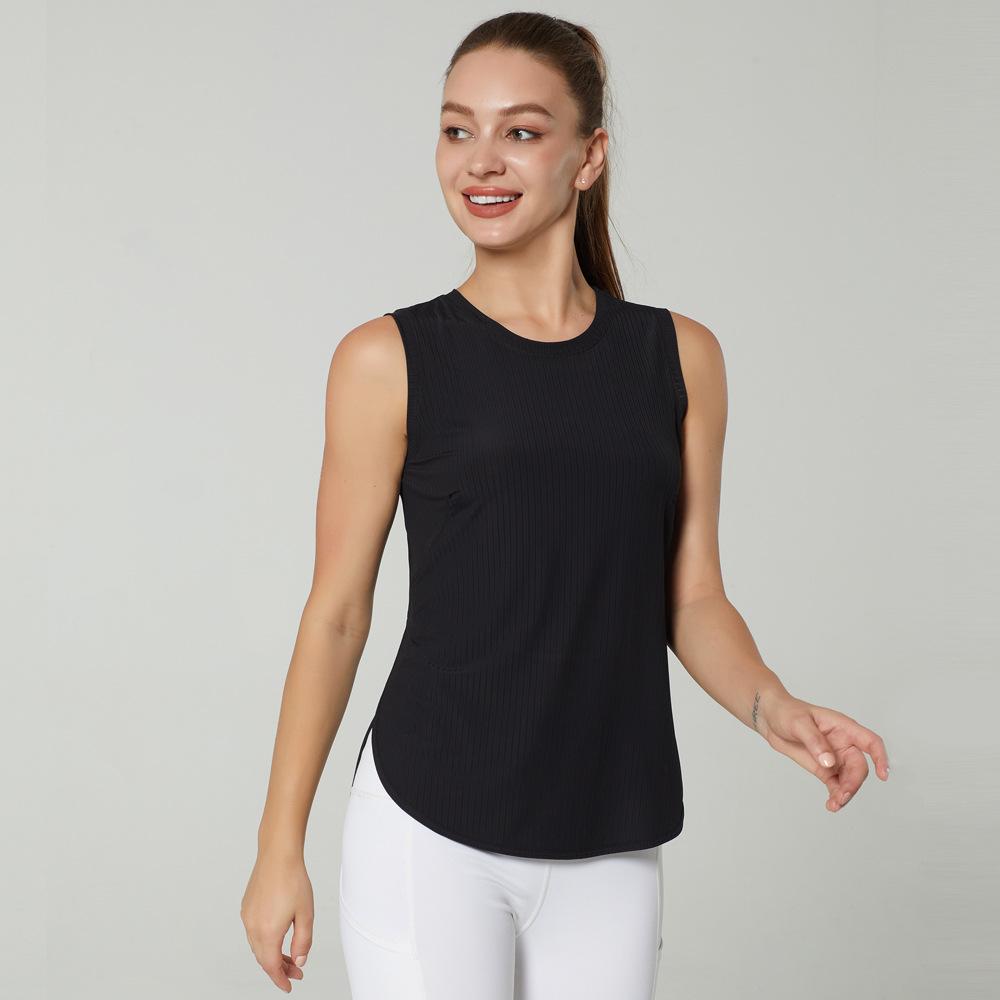 Летний женский спортивный жилет, рубашка для йоги, женская спортивная рубашка, быстросохнущие спортивные рубашки, спортивный топ для спины, женская футболка для фитнеса, спортивный топ без рукавов, жилет для йоги