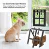 Mosquito Proof Pet Screen Door Lockable Cat Screen Window Sliding Door Screen  Courtyard