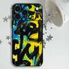 Чехол для телефона Pokras Lampas Art Graffiti Силиконовый Мягкий Для IPhone 16,17,15,11,13,12,14,Mini,Pro,Max,Plus,Air,E Черный
