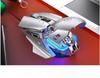 Silver G10 E-Sports Mechanical Wired Gaming Mouse with Macro Programming and Optical Sensor