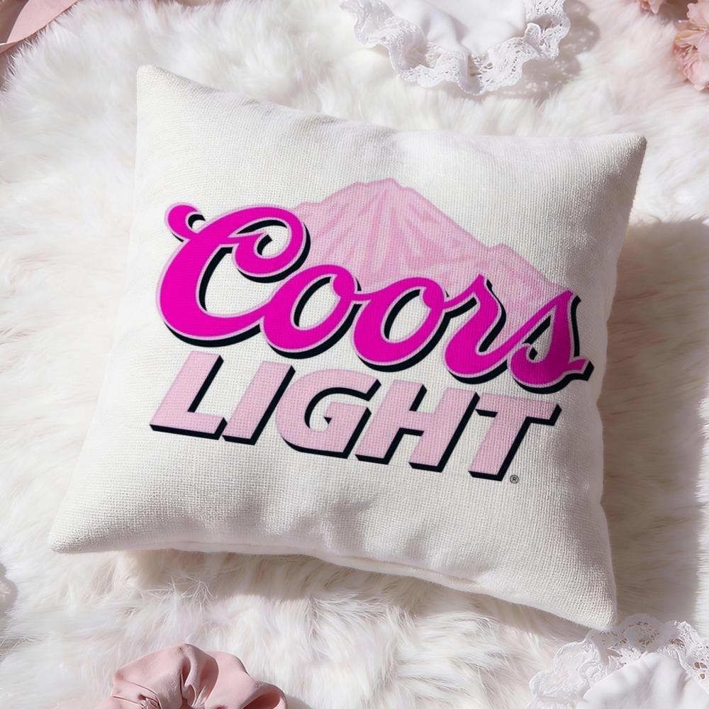 c-Coors Brewing CompanyS Cushion Cover Premium Comfort Reversible Pillow Cove -Two in One Design for Any Room & Car Interior