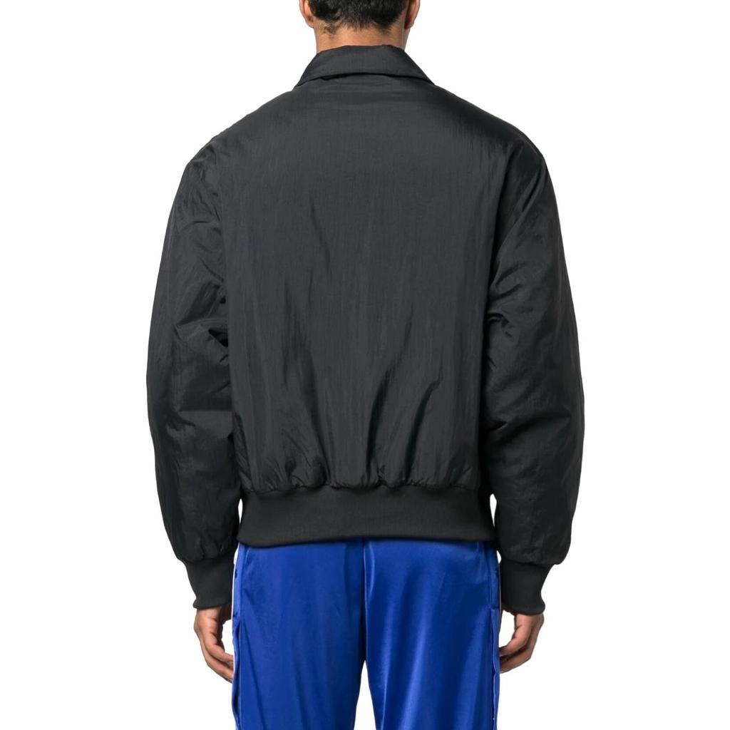 adidas Мужские пуховики Черный лацкан Умеренный пуховик HR8675