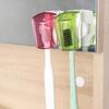 Household Family Wall Mounted Dust Proof Toothbrush Holder Rack Bathroom Creative Sucker Toothbrush Dust Cover