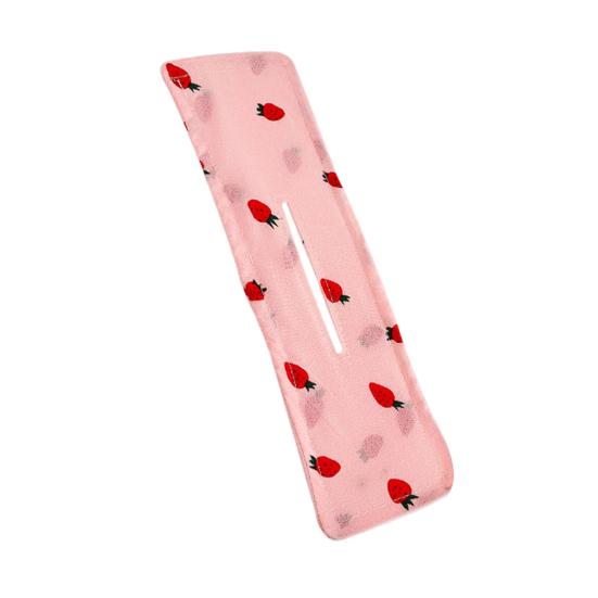 Yousheng Заколка для пучка волос с фруктовым узором, приспособление для создания пучка, простое в использовании, универсальный инструмент для укладки волос, аксессуар для пучка из длинных волос