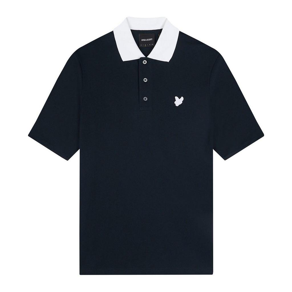 Lyle & Scott Mens Tonal Ringer Polo Shirt