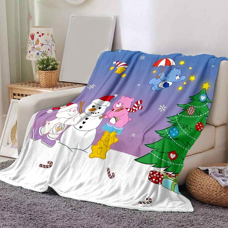 1Pc Christmas Night Adventure Blanket Soft And Comfortable Casual Warm Camping Travel Christmas Halloween Gift M921149