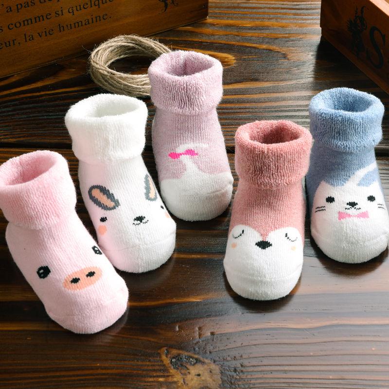Newborn Boy Girl Socks Kiddiezoom Baby Accessories Cotton Unisex