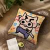 Cartoon B-Buriburizaemon Cute Pig cushion cover For Bedroom Car Coffee Shop Room Soft Living Room Sofa Decorative Pillow Case