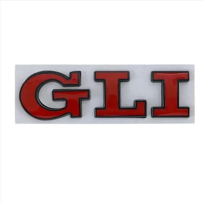 BRY1 For VOLKSWAGEN VW GTI 3D Metal Letters GLI Logo Rear Trunk Boot Emblem Badge Sticker For Volkswagen VW Jetta MK2 MK4 MK5 MK6 MK7 im2