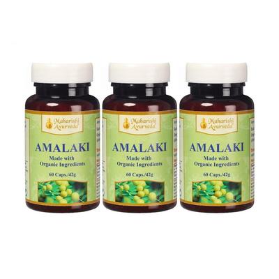 Набор Амалаки (3 x 60 кап, 600 мг), Organic Amalaki Set,