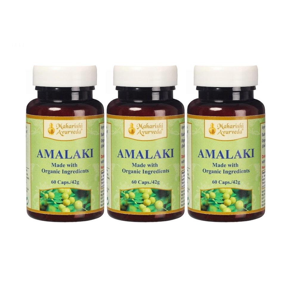 Amalaki Set (3 X 60 Caps, 600 Mg), Organic Amalaki Set, Maharishi Ayurveda