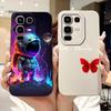Чехол для Infinix Note 50 4G Note 50S X6870 Милый Кот Динозавр Мультяшная Обложка Мягкий Силиконовый Чехол Для Infinix Note 50 Pro Plus Корпус