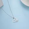Cazador Hair Stylist Pendant Scissors Comb Chain Necklaces Stainless Steel Necklace Punk Trendy Jewelry for Women Birthday Gift
