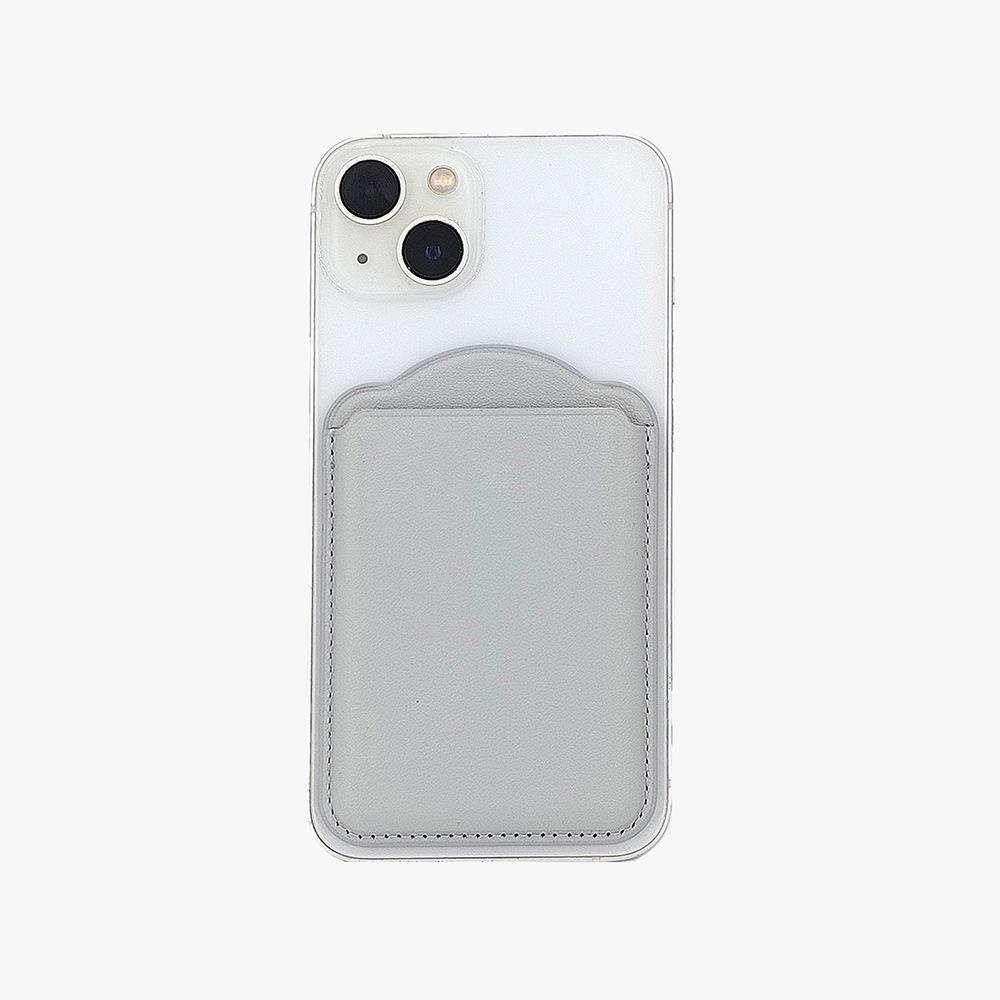 Samsung S25 и iPhone 16 Серия Magsafe Прочный магнитный держатель для карт (N52+Полиуретановая оболочка).