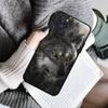 Cool Black Wolf Phone Case For iPhone 14 11 12 13 Mini Pro Max 8 7 6 6S Plus X SE 2020 XR XS Funda Case