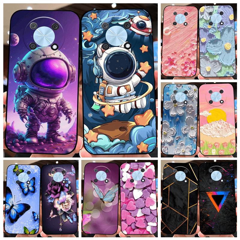 Чехол для Huawei Nova Y90 CTR-LX1 Мультяшный Рисованный ТПУ Силиконовый Чехол для Телефона Для Huawei Enjoy 50 Pro Nzone 50 Pro Ударопрочный Бампер