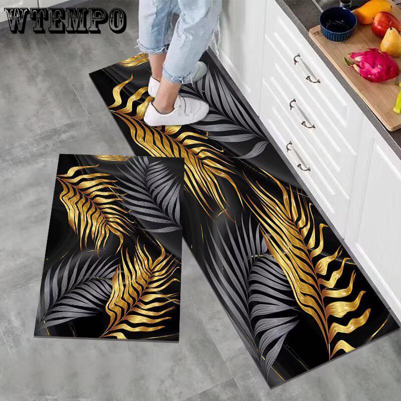 Кухонный грязеотталкивающий коврик для пола Коврик для двери ванной комнаты Бытовой коврик для пола Бытовой коврик для пола