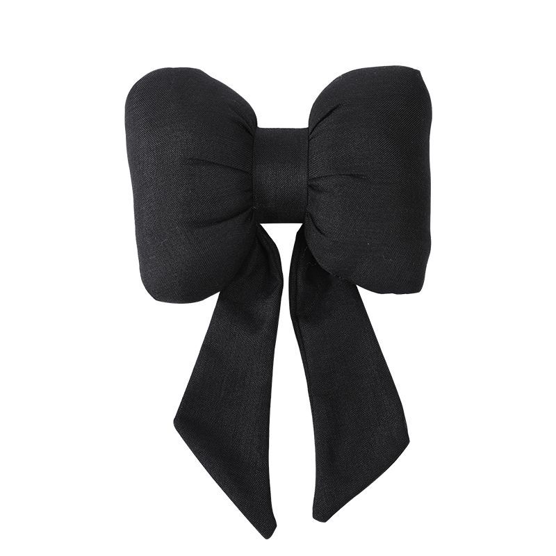 Подголовник для автомобильного сиденья с регулируемой поясничной поддержкой, подушка для шеи, мягкая льняная подушка, подушка для подголовника в автомобильном путешествии