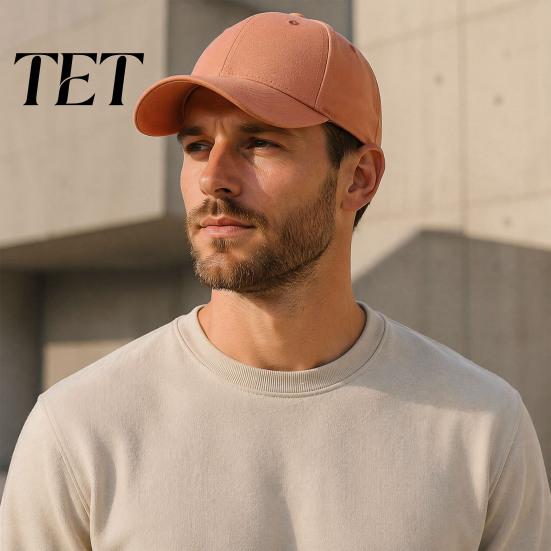 Versatile Spring Autumn Hat Unisex Baseball Cap for Men Women, Breathable Cotton Trucker with Adjustable Minimalist Style Buckle, Lightweight
