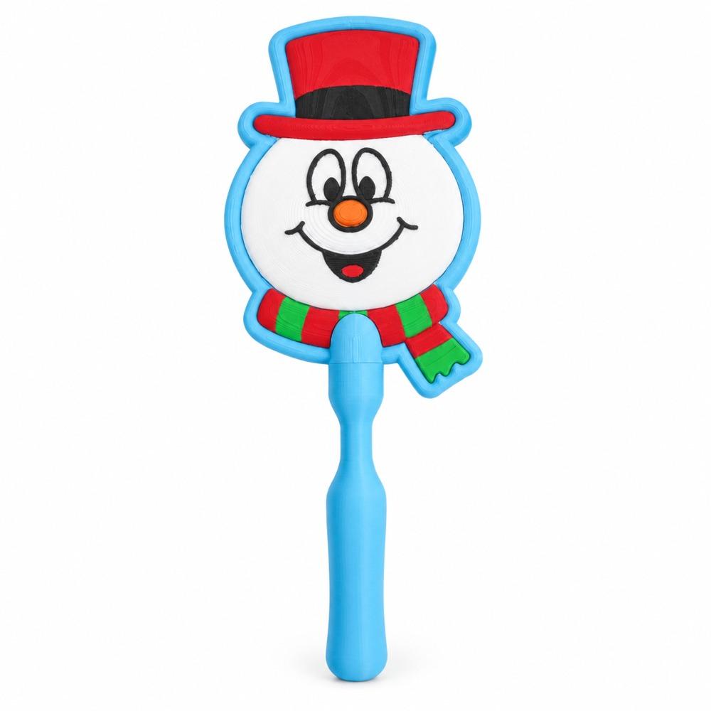 3D Printed Christmas Tap Wand Removable Card Slot Holiday Payment Wand Holiday Outing
