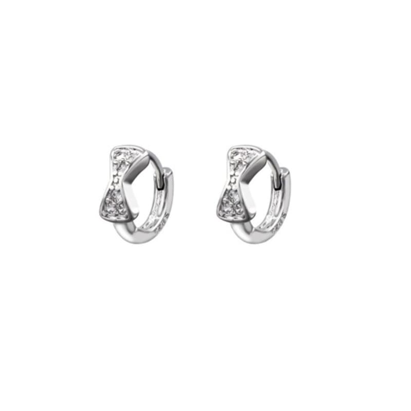 aora RIBBON CZ EARRING DW_169