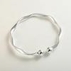 Luxury 925 Silver Bead Ball Bracelets For Women Elegant Dreamcatcher Tassel Feather Adjustable Bracelet Party Jewelry