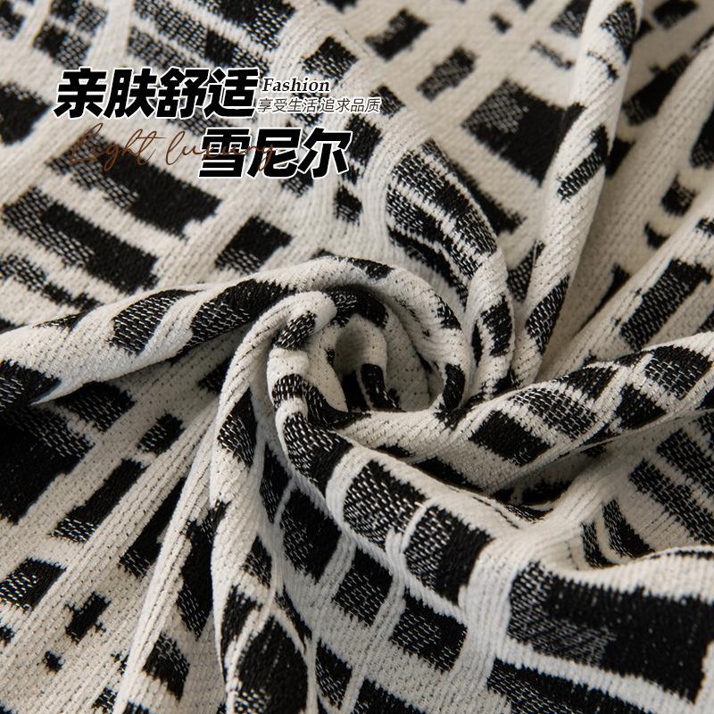 Цельное полотенце для дивана, тяжелый чехол из синели, всесезонное универсальное покрывало в скандинавском стиле, нескользящее двустороннее практичное одеяло