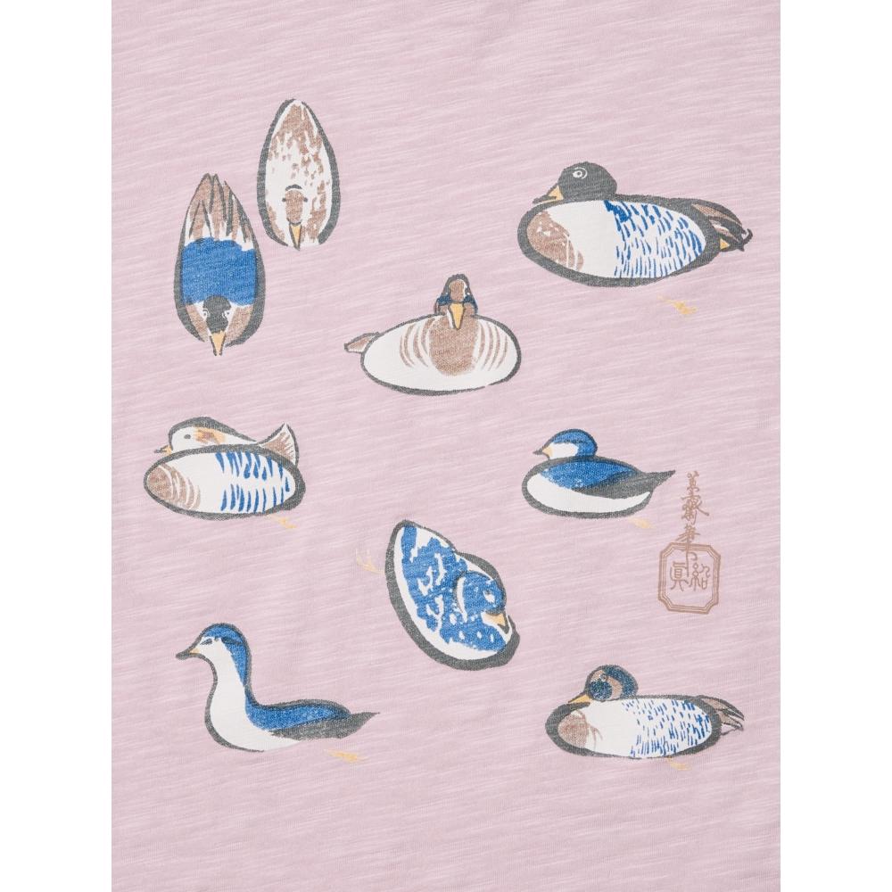 Uniqlo Япония Японский узор Животные Ut Короткая длина