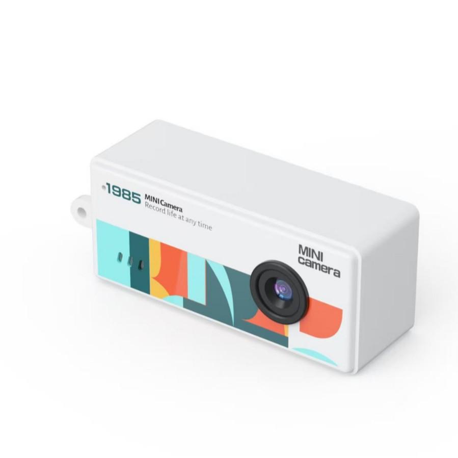 Портативная камера-брелок X7 Thumb Camera Ретро Поддержка карты памяти 1080p Очень маленькая видеокамера Видеорегистратор Инструменты с вспышкой