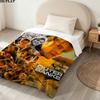 1PC Outer Banks Patterned Flannel Blanket Suitable For All Seasons For Home Decor Warmth And Comfort Gifts Holiday Present