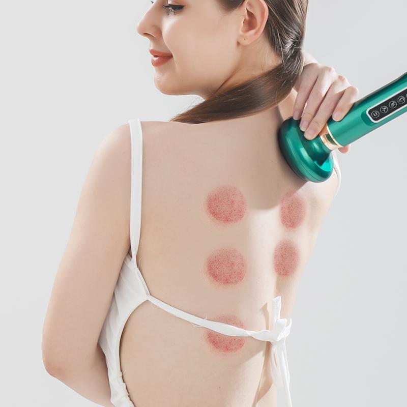 Электрическая скребковая машина, бытовая массажная машина для банок, разблокирующий меридианный массажер, машина для горячей компрессионной терапии