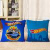 W-Wheels-Themed Personalized Pillow Dust Cover Bedroom Kids Party Decoration Pillowcase Birthday Children Gift