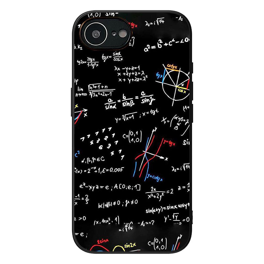 Чехол для Apple iPhone 17 16 11 Pro XS Max XR 6 7 8 Plus 16E SE 2020 Air 5 SE2. Химия, наука, химия, математика, уравнения.