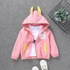 Милый кролик куртка для девочек весна осень рождественская верхняя одежда с капюшоном повседневное пальто дети