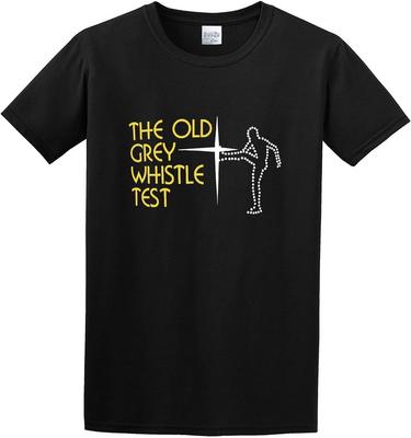 The Old Grey Whistle Test Retro Music Programme 7'S 8'S Show Cotton Round Neck Shirt for Men