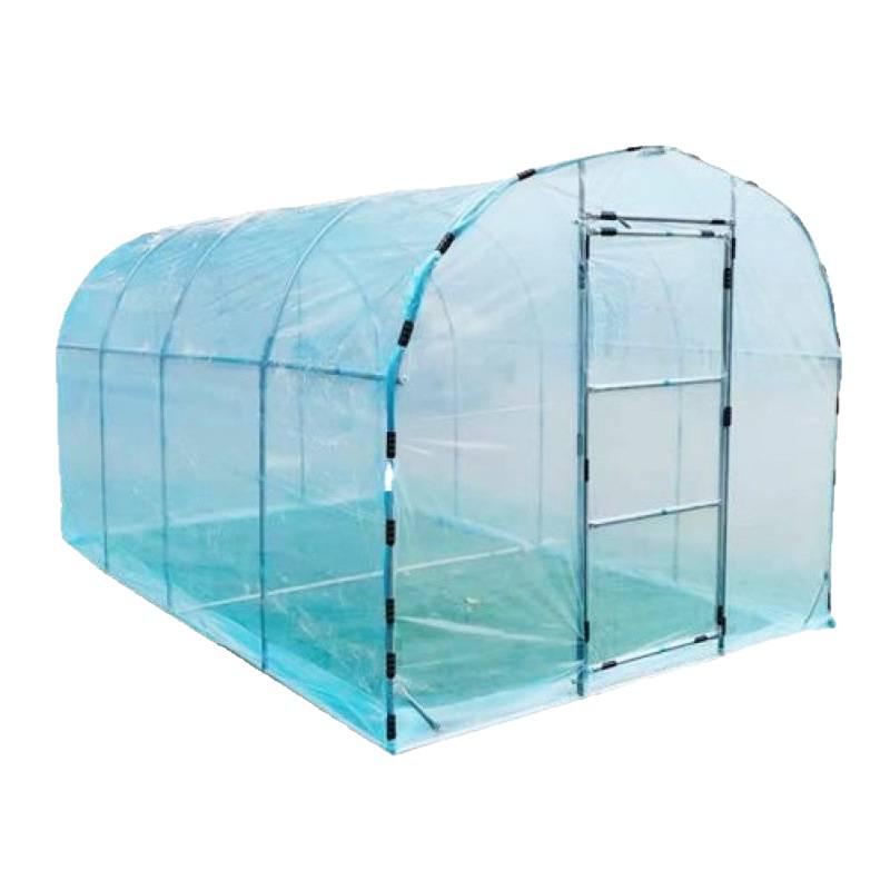 Steel Frame Home Greenhouse: Waterproof Sunshade & Insulation for Succulents and Flowers