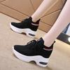 Chunky Sneakers Women's 2025 Autumn New Height Increased Wedges Shoes Breathable Mesh Shoes Light Platform Casual Running Shoes
