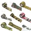 Outdoor Durable 5cmx4.5m Army Camouflage Stealth Sport Tape Waterproof Wrap Nonwoven Tactical Wound Bandage