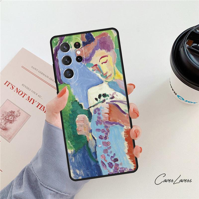 Чехол для телефона с картиной Анри Матисса Для Samsung Galaxy S24 S25 S23 S22 Ultra Note 10 20 Plus S20 S21 FE