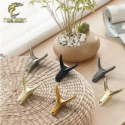 Золотой крючок для одежды в виде бараньего рога - Настенный в скандинавском стиле