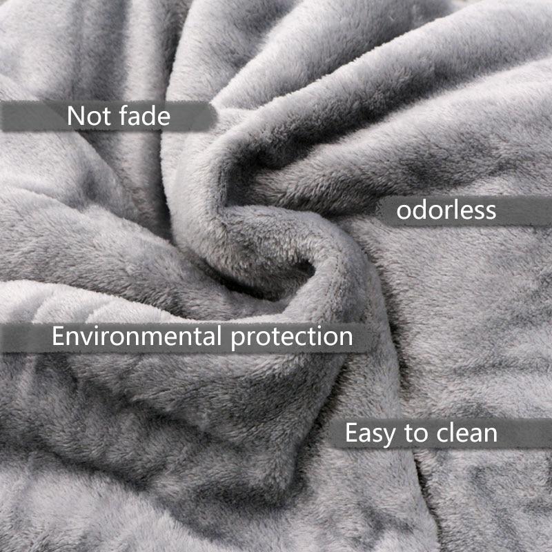 Легкое тонкое фланелевое одеяло механической стирки, пледы, супер теплые мягкие одеяла, накидка на диван/кровать/дорожное лоскутное однотонное покрывало
