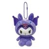 K Company Rody x Sanrio Kuromi Ball Chain Mascot RSA-BM-KU, Approx. 13.3 cm