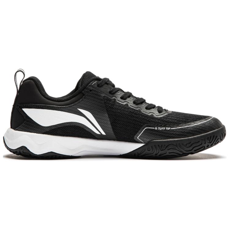 Li-Ning Comfortable Shock Absorbing Non-Slip Low-Top Training Shoes Unisex Sneaker Black APTU003-2