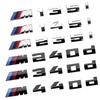 Для M power старые эмблемы значок логотип M135d M135i M145d M145i M240d M240i M340d M340i M440d M440i M550i M760Li ABS Задний логотип